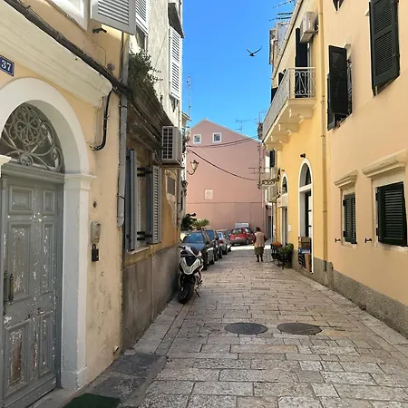 Apokoubio In Corfu Old Town Apartment Exterior foto